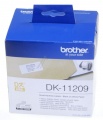 Brother Adress-label - Small Address Labels, Black On White Paper, 29x62mm, X 800 - DK11209